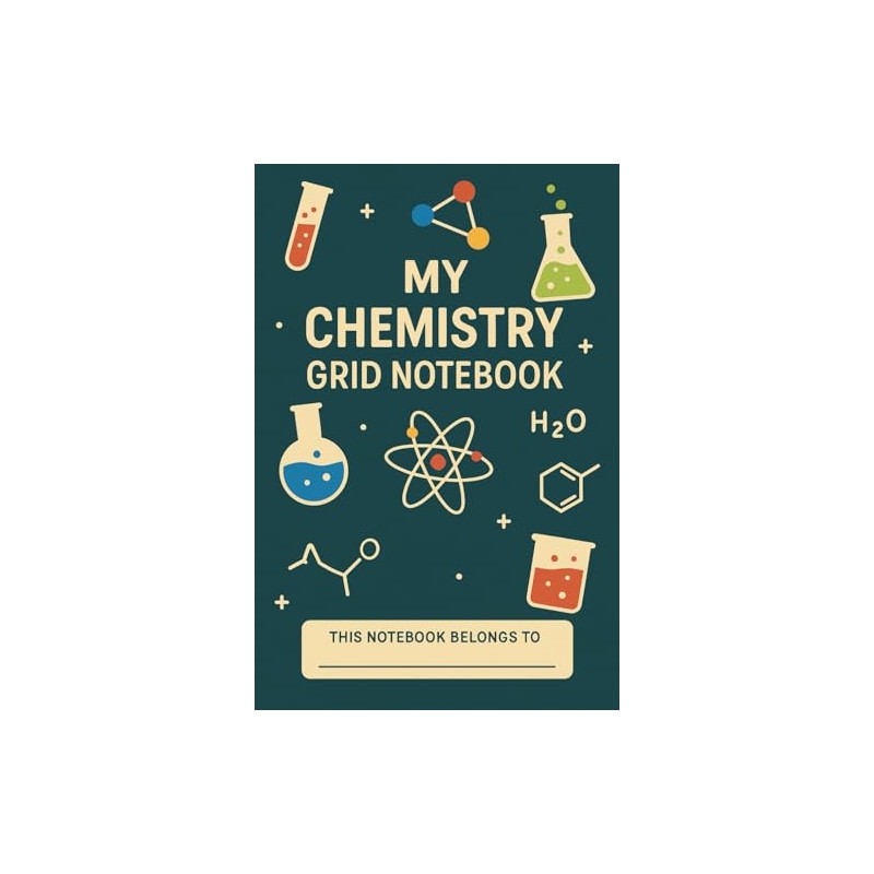 My Chemistry Grid Notebook: 6x9 Graph Paper Science Lab Journal