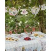 Talking Tables Truly Alice in Wonderland Birthday Tea Wreaths Serving
