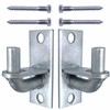 2 Pack Wall Mount Gate Hinges with Screws, Heavy Duty