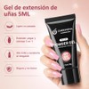 CHERIMOYA Poly Gel Constructor de Uñas 30g,Gel Fortalecedor para Extensión