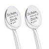 Set of 6 Coffee Spoons, Mum and Dad Gifts with