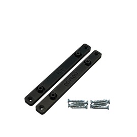Wall Mount - Compatible with Bosch GAL 12V-40 Charger, Heavy Duty Plastic, Includes 8 Mounting Screws, Easy Mount, Black