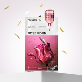MEDIHEAL Essential Mask Rosé PDRN, 10 Sheets, 4 Packs