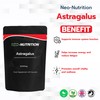 Astragalus 10,000mg | 20:1 Extract (500mg) | 60Vegan Capsules |