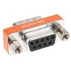 kenable 9 Pin Serial RS232 Male Plug to Female Null