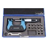 Accusize - 0-1'' x 0.0001'' Screw Thread Micrometer with 5
