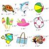 Summer Beach Stickers Ocean Animal Stickers Combo 100 PCS, Vinyl