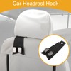 Partuto 1 Pcs Universal Car Seat Headrest Hook for Most