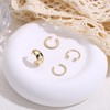 Finrezio 3/4 Piece Ear Cuff Set for Women Ear Cuff