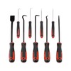 QWORK® 9Pcs Long Hook and Pick Set with Scraper, RemovalPullerHook,