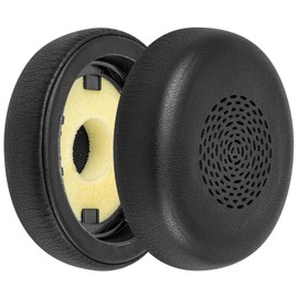 Geekria QuickFit Replacement Ear Pads for Jabra Evolve2 75 Wireless Headphones, Repair Parts (Black)