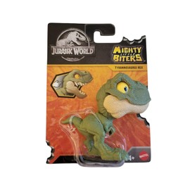 Jurassic World Mighty Little Biters, Dinosaur Action Figure (Tyrannosaurus Rex)