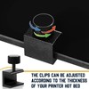 3D Printer Glass Bed Clips Clamps Adjustable Fixed Clips Compatible