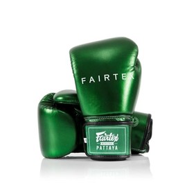 Fairtex Metallic Boxing Gloves (Green Mettalic, 12oz)