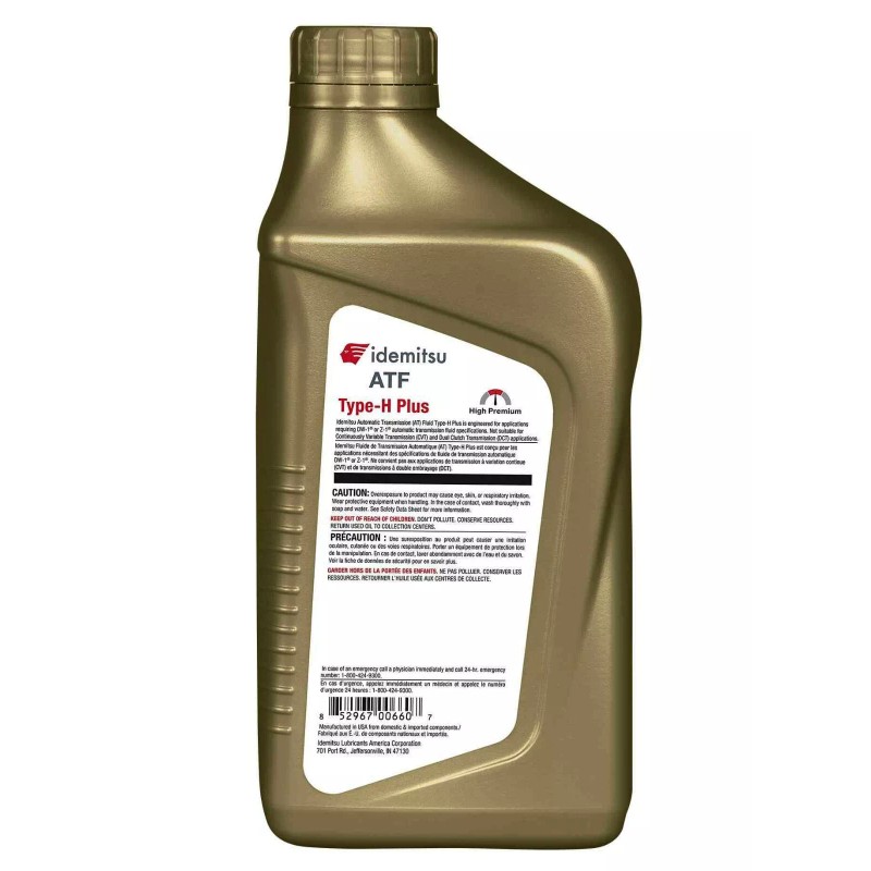 IDEMITSU x4 QUART KIT Automatic Transmission oil Fluid ATF TYPE
