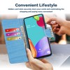Shantime Leather Wallet Case Compatible with AGM Glory G1S Pro,