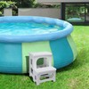 Foldable Spa Hot Tub Steps, Non-Slip 2 Step Stool Pool