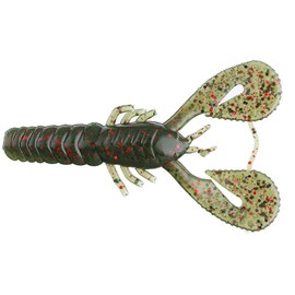 Z-MAN Turbo Craw, 4", Dark Melon Red