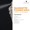 SILHOUETTE Laca Flexible Hold, Fijación Duradera Cabello con Volumen 500