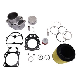 CAREONLINE Big Bore Cylinder Top End Kit Compatible with 2007-2020 Honda TRX420 Rancher 420 Replacement OE：30054713 30050084713