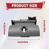 SYudwen Gray Glove Box Latch, Compartment Handle Compatible with Buick