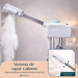 Vaporizador Facial Profesional con Ozono para Estética y Spa
