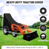Tractor Cover Waterproof Compact Utility Tractor Heavy Duty 600D Thicken
