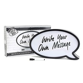Light Up Speech Bubble Light Box