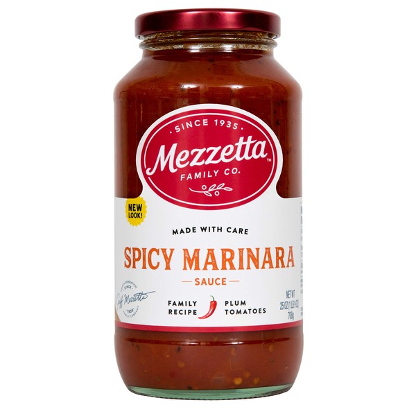 Mezzetta Marinara Sauce, Spicy, 25 Ounce