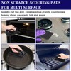 Reallnaive 62 Pcs Griddle Cleaning Kit Screen Holder Grill Screens