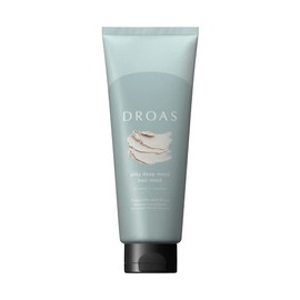DROAS | Renewal Clay Hair Mask, Silky Deep Moist, Breezy Savon Scent, 7.1 oz (200 g), Hair Care, Moisturizing, Damage Care, Natural Blessings, Smooth, Drudy, Clay