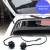 Retaining Strap Parcel Shelf, Strap Holder for the Trunk, Rear