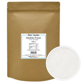 Xanthan Powder 250g Thickening Agent Binding Agent for Sauces, Ice Cream, Jam, Cosmetics Vegan