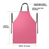 Vammcht Adjustable Bib Apron - Heavy Duty, Waterproof Plastic Apron