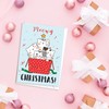 Cute Christmas Greeting Card with Envelope – Kawaii Cat Kitten