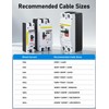 DIHOOL Heavy Duty Battery Disconnect Switch, 300 Amp DC Circuit