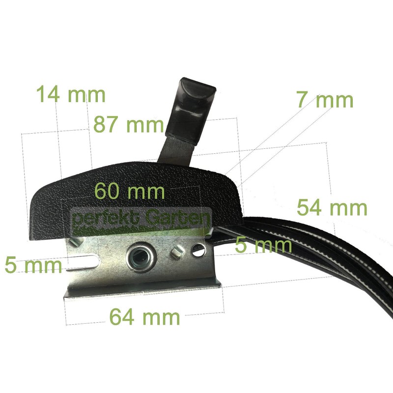 185 cm Universal Throttle Cable Compatible with Briggs & Stratton