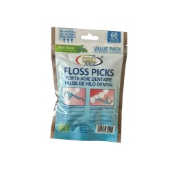 AIM 120 COUNT Aim Precision Floss PICK FLOSSERS, Each DENTAL DISPOSABLE