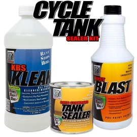 KBS Coatings CYCLE TANK SEALER KIT - KBS COATINGS - 5 GALLON TANK - GAS TANK SEALER