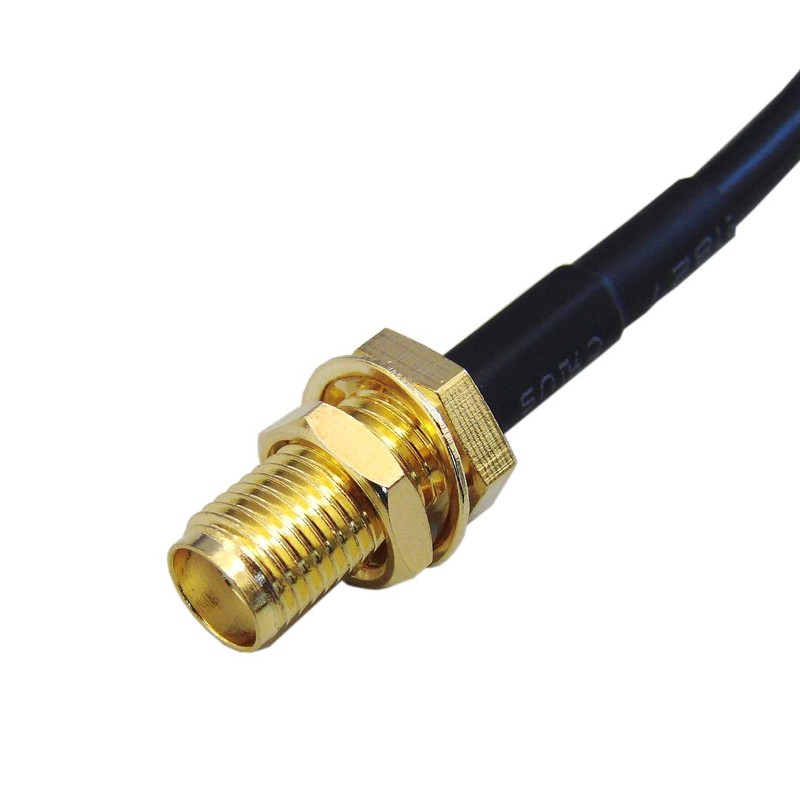 3.5mm L Shape Mono Mini Plug Male to SMA Female