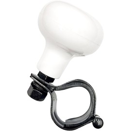 Riloer Steering Wheel Spinner Suicide Knob for Steering Wheel Booster Ball Non Slip Booster Knob Suicide Knob 360 Degree Booster Knob Suicide Knob for Car White