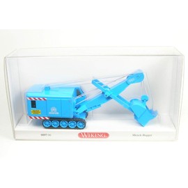 Wiking Menck 089706 H0 Excavator Shovel Excavator Light Blue Gauge HO 1:87 - Not a Toy Miniature Model for Collectors