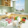 BALEINE Clear Plastic Storage Bins, Pantry Organization, BPA Free Stackable