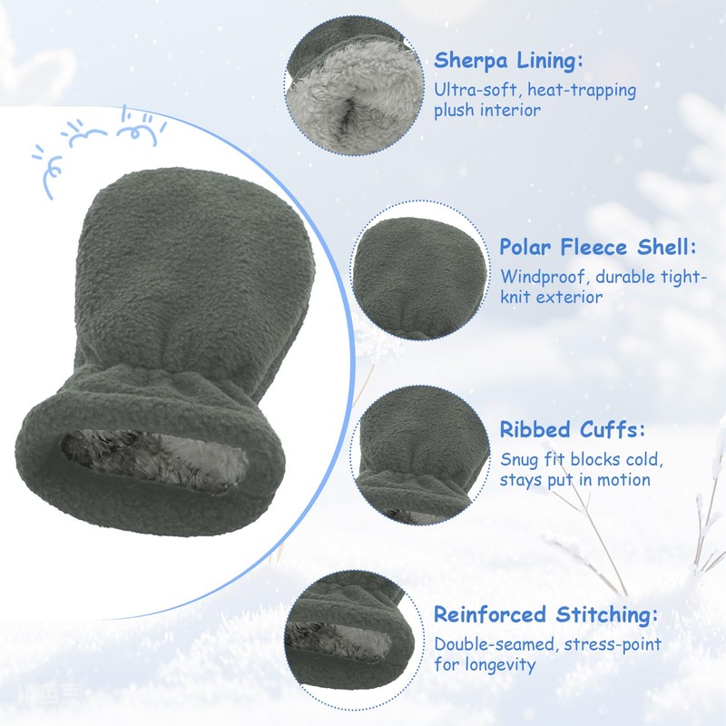 Century Star Baby Fleece Hat Warm Earflap Toddler Boys Winter