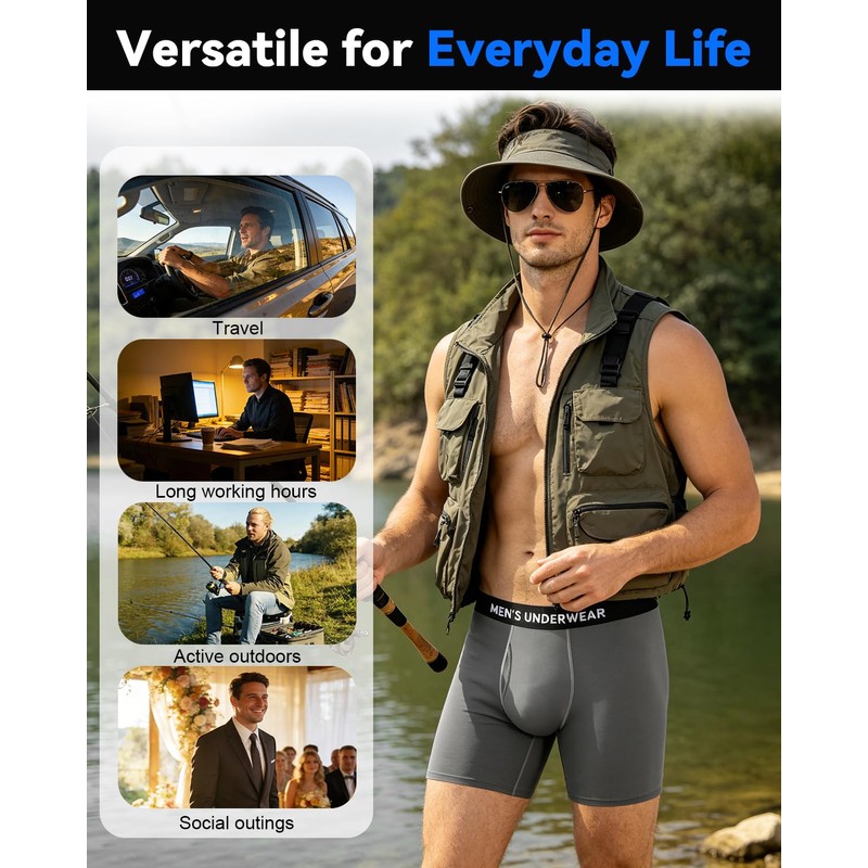 Incontinence Underwear for Men, Mens Incontinence Underwear Washable