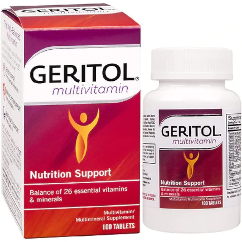 Geritol Complete Tablets 100 Tablets (Pack of 5)
