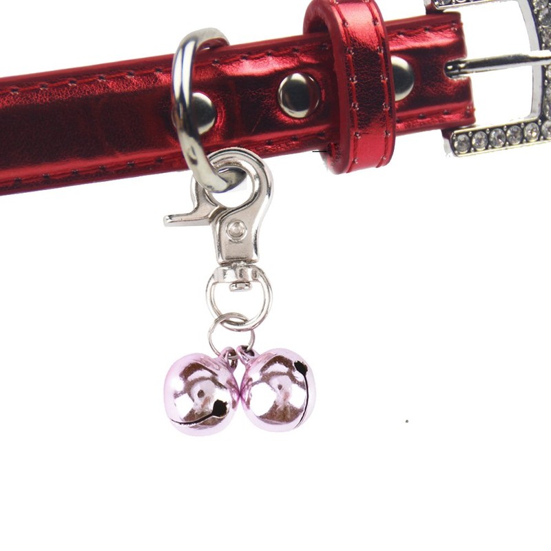 2 Sets Bell Training Charm Pendants Jewelry for Pet Dog