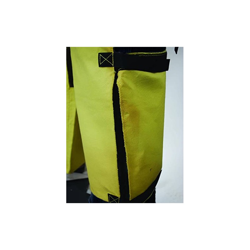 MAGID CutMaster 100% Split Leg Apron - Cut Level 3,Yellow,