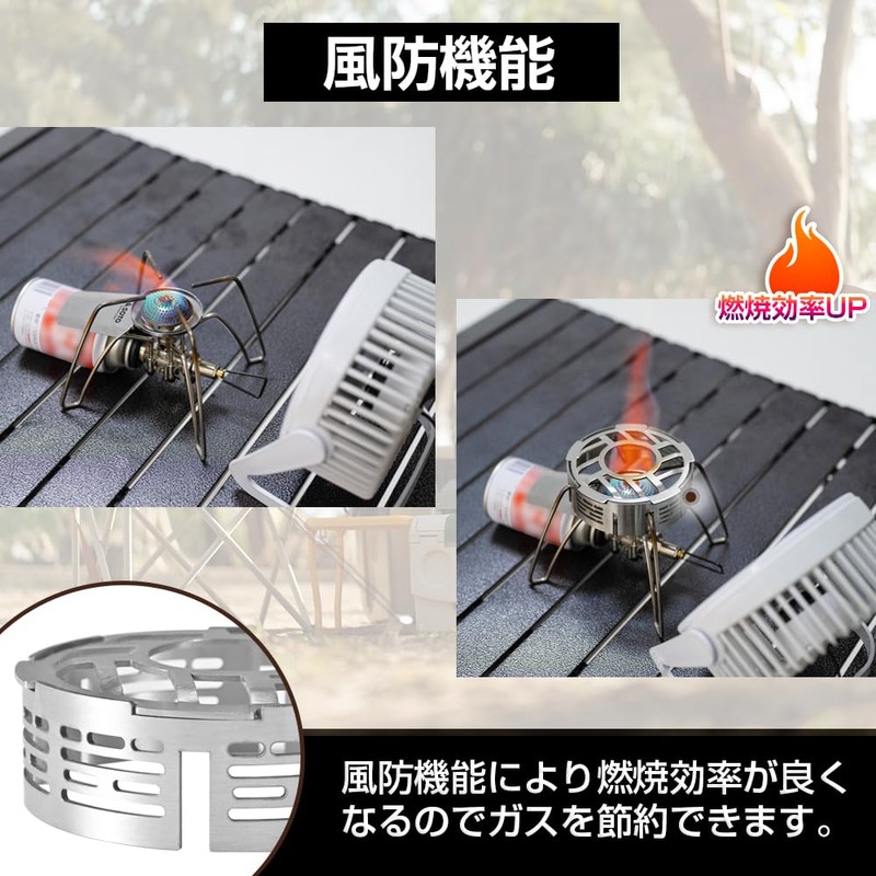 GeaRe: Single Burner with Trivet, Windshield, Compatible with ST-310, ST-330,
