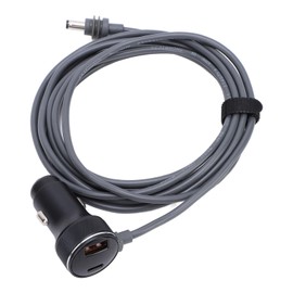 Jiawu Mini Cable de Alimentación CC Starlink, 6.5FT/16.4FT/32.8FT 12V DC Al Cable de Alimentación del Encendedor de Cigarrillos para Satélite, Cable para Banco de Energía PD de 100W+